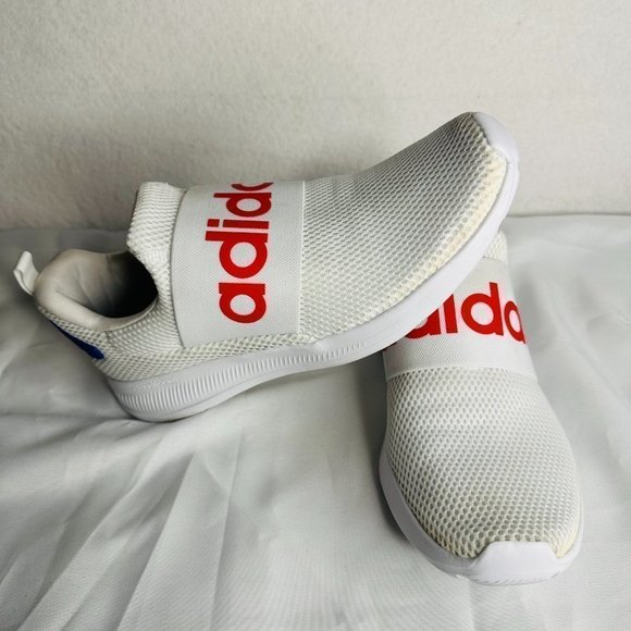 Adidas Mens Lite Racer Adapt 4.0 White Low Top Athletic Running Shoes Si… - Picture 4 of 9